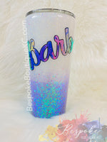 Load image into Gallery viewer, Ombré Tumbler with Phrase or Quote
